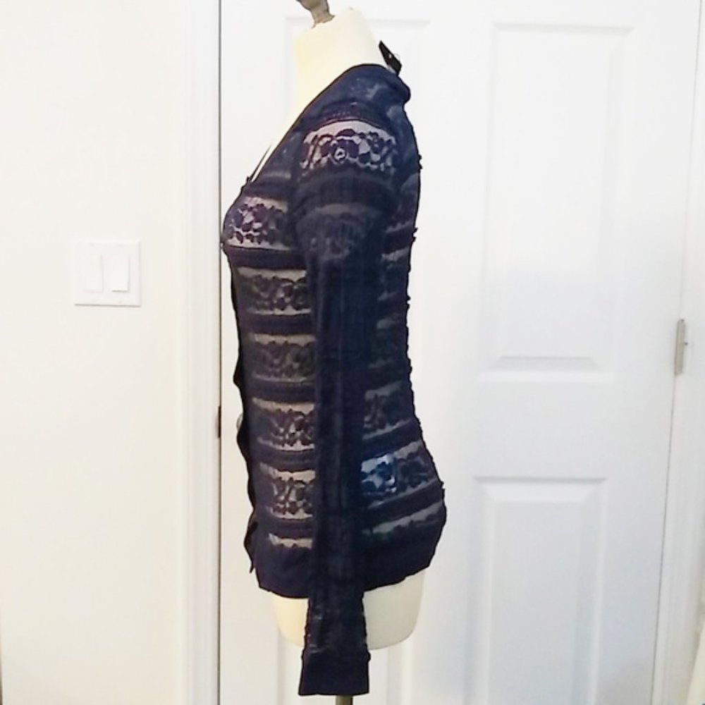 Amisu Lace Cardigan - Picture 2 of 7